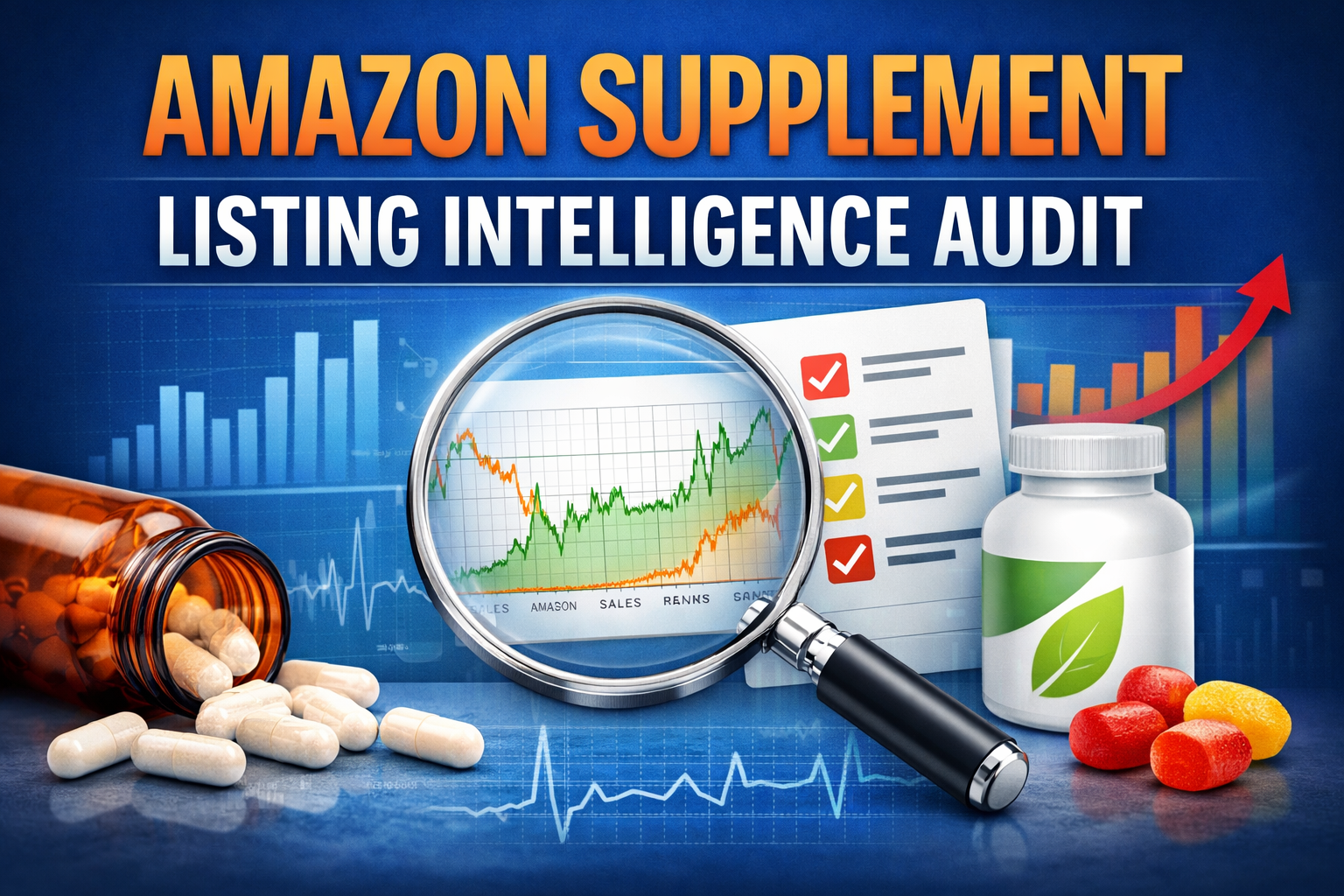 Amazon listing intelligence audit for supplement brands